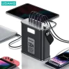 Портативний зарядний пристрій Usams Powerbank Fast Charge 130W 80000mAh QC3.0/PD3.0/FC with USB-C to USB-C 100W 2m Cable Black (STXLOGTC01)