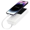 Портативний зарядний пристрій Usams X-Chel Series FC/PD/QC 30000mAh 20W USB-A/USB-C with Built-in USB-C/Lightning Cable Black (30KCD21301)