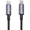 Кабель Usams US-SJ661 FC USB-C to USB-C 60W 1.2m Tarnish (SJ661USB01)
