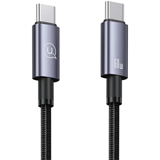 Кабель Usams US-SJ664 FC USB-C to USB-C 60W 2m Tarnish (SJ664USB01)
