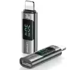 Адаптер Usams SJ681 AU18 USB-C to Lightning Digital Display 30W Aluminium (SJ681LN01)