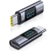 Адаптер Usams AU18 Digital Display USB-C to USB-C 100W Aluminium (SJ682TC01)