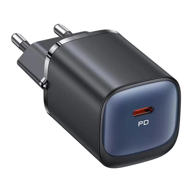 Мережевий зарядний пристрій Usams HC Series FC 20W USB-C Black (CC248TC01)