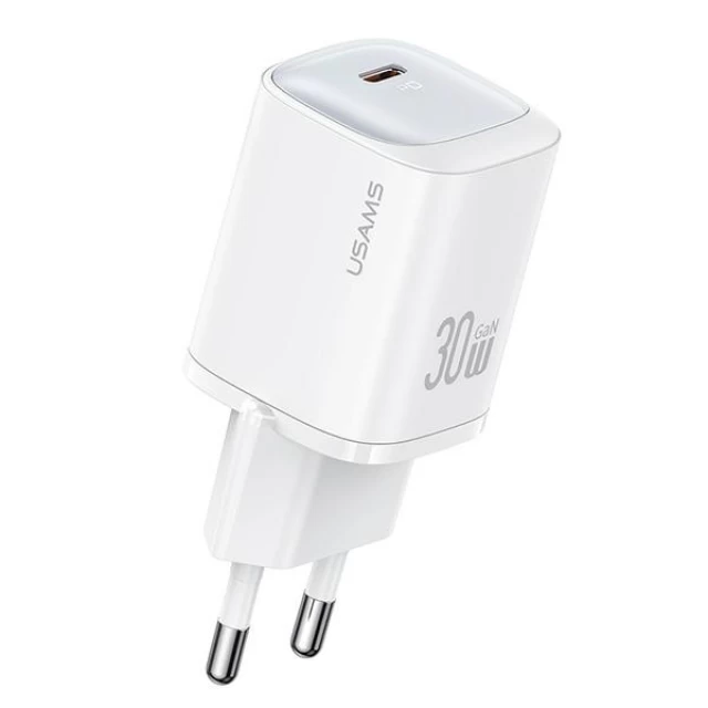 Сетевое зарядное устройство Usams HC Series FC 30W USB-C White (CC251TC02)