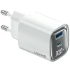 Мережевий зарядний пристрій Usams XC Series FC 30W USB-C | USB-A White (CC229TC02)