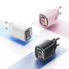 Мережевий зарядний пристрій Usams XC Series FC 30W USB-C | USB-A Pink (CC229TC03)