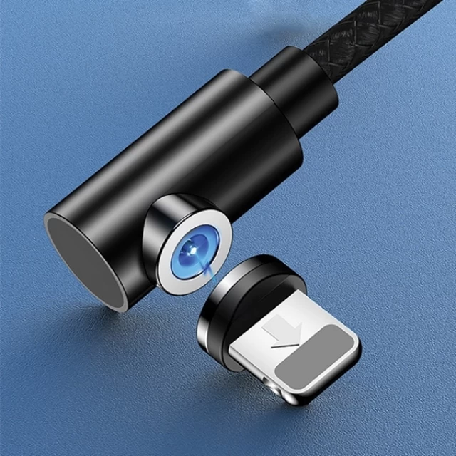 Кабель Usams US-SJ444 U54 USB-A to Lightning 1m Black (SJ444USB01)