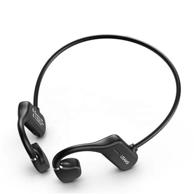 Бездротові навушники Usams JC001 Sports Headphone Bluetooth 5.0 Black (BHUJC01)