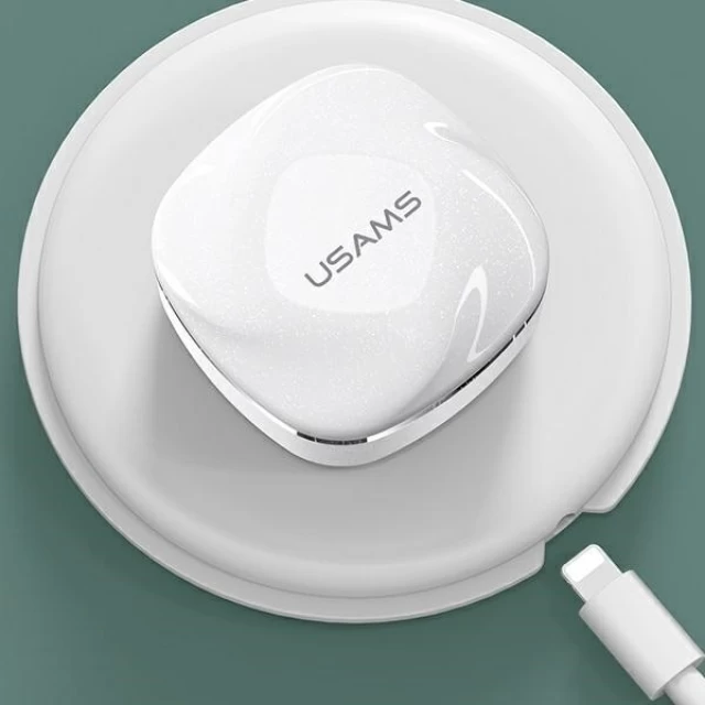 Бездротові навушники Usams SD Series TWS Bluetooth 5.0 White (BHUSD01)