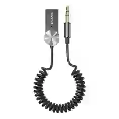 Аудиоадаптер Usams SJ464 Car Wireless Audio 3.5mm Receiver BT5.0 USB-A to AUX Tarnish (SJ464JSQ01)