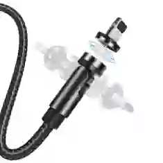 Кабель Usams US-SJ472 U59 Rotatable Magnetic FC USB-A to Lightning 2.1A 1m Black (SJ472USB01)