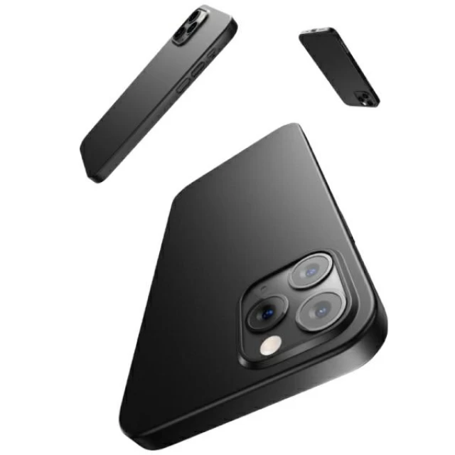 Чехол Usams Gentle Pro для iPhone 12 Pro Max Black (IP12PMQR01)