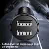 Автомобільний зарядний пристрій Usams US-CC114 Mini 5W 2xUSB-A Black (CC114TC01)
