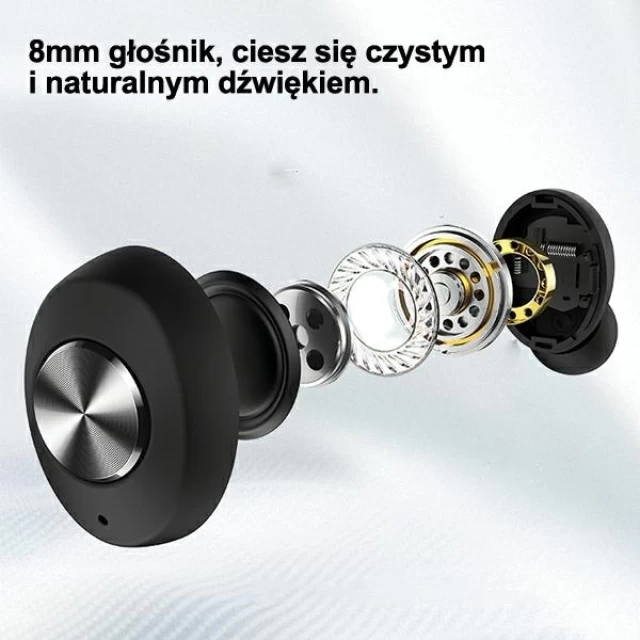 Бездротові навушники Usams ES Series TWS Bluetooth 5.0 White (BHUES01)