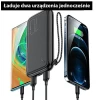 Портативний зарядний пристрій Usams PB56 Powerbank 10000mAh Fast Charge 2xUSB | USB-C | MicroUSB Dark Green (10KCD15003)