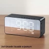 Настільний годинник Usams YX007 Multi-functional Alarm Clock/Wireless Speaker Black (YX7LY01)