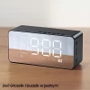 Настольные часы Usams YX007 Multi-functional Alarm Clock/Wireless Speaker Black (YX7LY01)