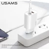 Мережевий зарядний пристрій Usams US-CC121 T35 PD/QC 20W USB-C | USB-A White (CC121TC01)