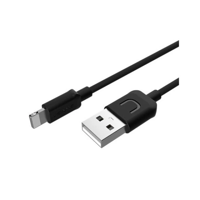 Кабель Usams US-SJ097 U-Turn USB-A to Lightning 2A 1m Black (IPUSBXD01)