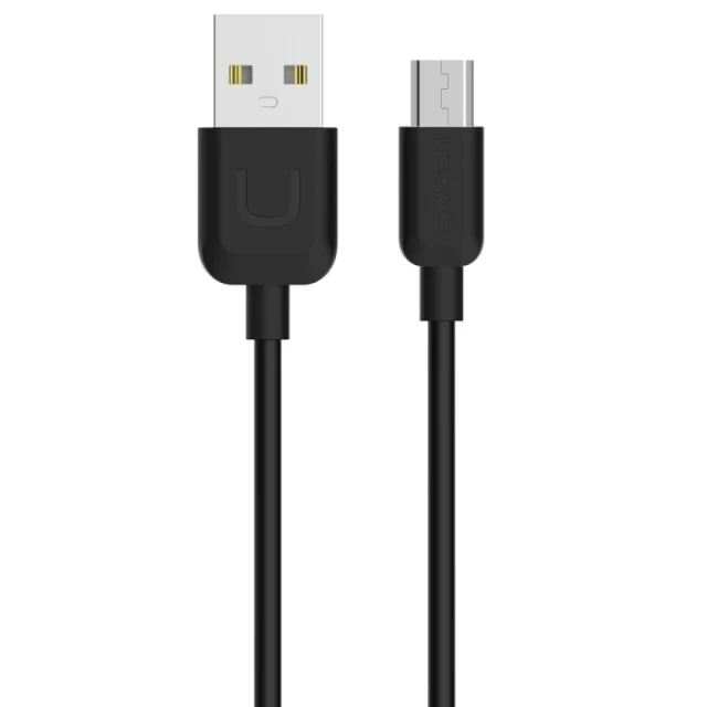 Кабель Usams US-SJ098 U-Turn USB-A to Micro-USB 2A 1m Black (MICUSBXD01)
