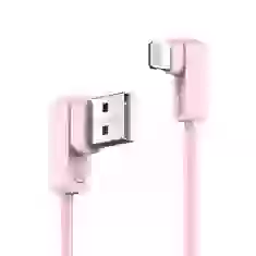 Кабель Usams US-SJ165 U-flow USB-A to Lightning 2A 1.2m Pink (IPUSBCY03)