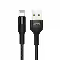 Кабель Usams US-SJ220 U5 USB-A to Lightning 2A 1.2m Black (SJ220IP01)