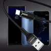 Кабель Usams US-SJ221 U5 USB-A to USB-C 2A 1.2m Black (SJ221TC01)
