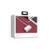 USB-хаб Usams SJ238 USB-A to 4xUSB-A 2.0 White (SJ238FX01)