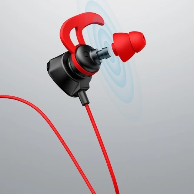 Наушники Usams SJ262 EP-27 Gaming Headphones 3.5mm Red (HSEP2701)