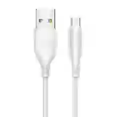 Кабель Usams US-SJ268 U18 FC USB-A to Micro-USB 2A 1m White (SJ268USB02)