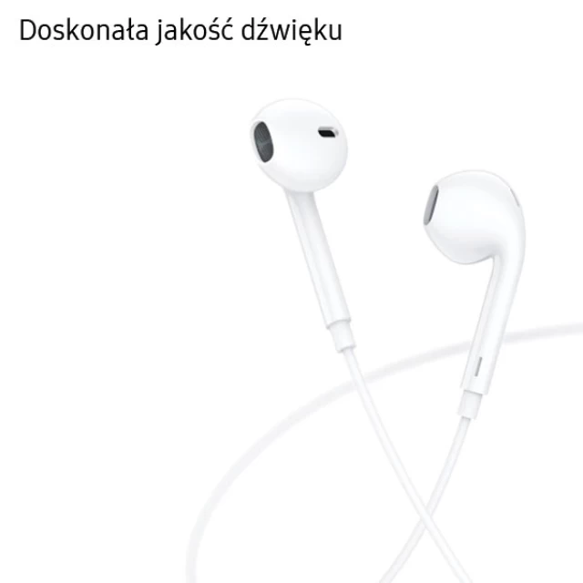 Бездротові навушники Usams LN Series Stereo Bluetooth White (BHULNO1)