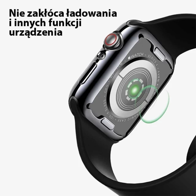 Чохол Usams Protective Case для Apple Watch 44 mm Black (IW486BH01)