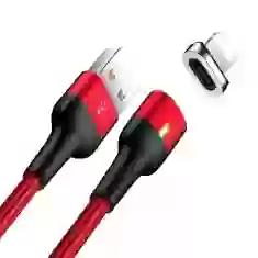 Кабель Usams US-SJ326 U28 Magnetic FC USB-A to Lightning 2.4A 1m Red (SJ326USB02)