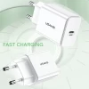 Мережевий зарядний пристрій Usams T14 FC/PD 18W USB-C White (CC69TC01)