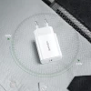 Мережевий зарядний пристрій Usams T14 FC/PD 18W USB-C White (CC69TC01)