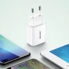 Мережевий зарядний пристрій Usams T14 FC/PD 18W USB-C White (CC69TC01)