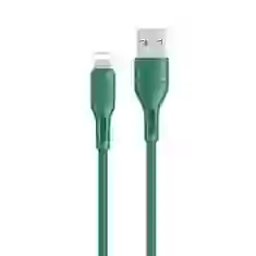 Кабель Usams US-SJ500 U68 FC USB-A to Lightning 2A 1m Green (SJ500USB04)