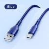 Кабель Usams US-SJ502 U68 FC USB-A to Micro-USB 2A 1m Blue (SJ502USB03)