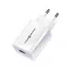 Сетевое зарядное устройство Usams US-CC083 T22 QC 18W USB-A White (CC83TC01)