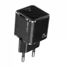 Сетевое зарядное устройство Usams US-CC140 T42 mini PD/QC 25W USB-C Black (CC140TC01)