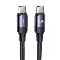 Кабель Usams US-SJ524 U71 PD | FC USB-C to USB-C 100W 1.2m Black (SJ524USB01)