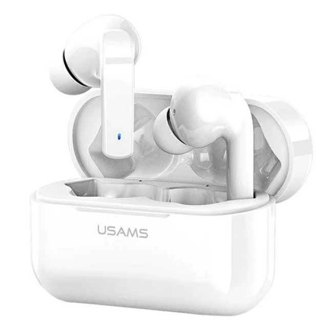 Бездротові навушники Usams LY Series ANC TWS Bluetooth 5.0 White (BHULY06)