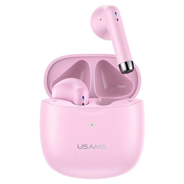 Бездротові навушники Usams IA04 TWS Bluetooth 5.0 Pink (BHUIA04)
