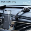 Автодержатель Usams ZJ065 Car Center Console Retractable Phone Holder Black (ZJ065ZJ01)