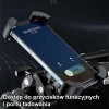 Велотримач Usams ZJ064 Cycling Shockproof Phone Holder Black (ZJ064ZJ01)