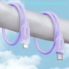 Кабель Usams US-SJ566 Lithe PD | FC USB-C to Lightning 20W 1.2m Purple (SJ566USB03)