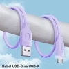 Кабель Usams US-SJ568 Lithe PD | FC PD | FC USB-A to USB-C 6A 1.2m White (SJ568USB02)