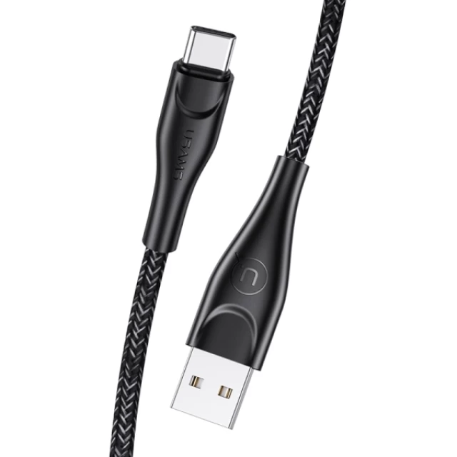 Кабель Usams US-SJ392 U41 FC USB-A to USB-C 2A 1m Black (SJ392USB01)