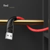 Кабель Usams US-SJ396 U41 FC USB-A to Micro-USB 2A 2m Red (SJ396USB02)