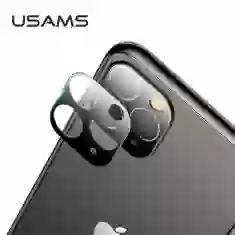 Защитное стекло Usams для камеры iPhone 11 Pro Max Camera Lens Glass Black (BH558JTT01)